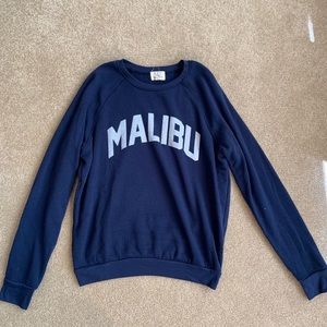 Blue sweatshirt